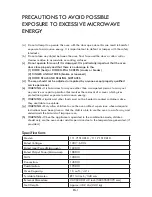 Preview for 3 page of Kenmore 111.71513810 Use & Care Manual