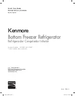 Kenmore 111.7303 Series Use & Care Manual preview