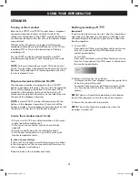 Preview for 21 page of Kenmore 111.7303 Series Use & Care Manual