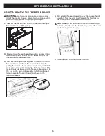 Предварительный просмотр 16 страницы Kenmore 111.7503 Series Use & Care Manual