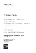Preview for 1 page of Kenmore 111.83532 Use & Care Manual