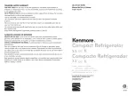 Kenmore 111.9903 Series Use & Care Manual предпросмотр