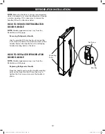 Предварительный просмотр 12 страницы Kenmore 111 Use & Care Manual