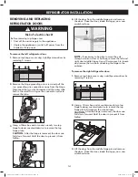 Предварительный просмотр 14 страницы Kenmore 111 Use & Care Manual