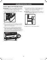 Предварительный просмотр 16 страницы Kenmore 111 Use & Care Manual