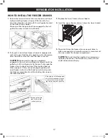 Предварительный просмотр 17 страницы Kenmore 111 Use & Care Manual