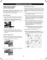 Предварительный просмотр 20 страницы Kenmore 111 Use & Care Manual