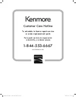 Предварительный просмотр 46 страницы Kenmore 111 Use & Care Manual