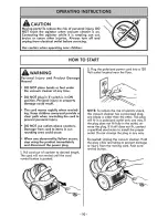 Preview for 10 page of Kenmore 116.10065 Use & Care Manual