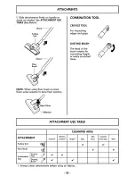 Preview for 10 page of Kenmore 116.10701 Use & Care Manual