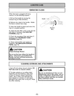 Preview for 12 page of Kenmore 116.10701 Use & Care Manual