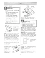 Preview for 8 page of Kenmore 116.20612 Owner'S Manual