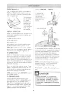 Preview for 10 page of Kenmore 116.20612 Owner'S Manual