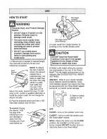 Preview for 8 page of Kenmore 116.20812 Owner'S Manual