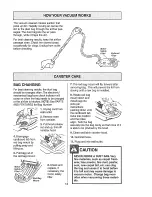 Preview for 14 page of Kenmore 116.20812 Owner'S Manual