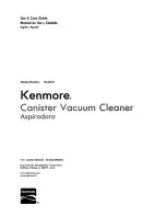 Предварительный просмотр 1 страницы Kenmore 116.21614 Use & Care Manual