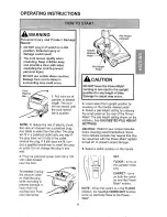 Preview for 9 page of Kenmore 116.22804C Owner'S Manual