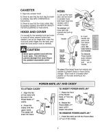 Предварительный просмотр 7 страницы Kenmore 116.22812 Owner'S Manual