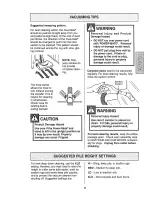 Предварительный просмотр 9 страницы Kenmore 116.22812 Owner'S Manual