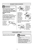 Предварительный просмотр 16 страницы Kenmore 116.22812 Owner'S Manual