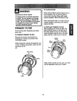 Preview for 15 page of Kenmore 116.22822 Owner'S Manual