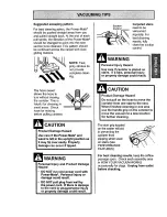 Предварительный просмотр 9 страницы Kenmore 116.23612 Owner'S Manual