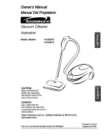 Kenmore 116.24212 Owner'S Manual preview