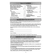 Preview for 2 page of Kenmore 116.24212 Owner'S Manual