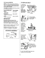 Предварительный просмотр 16 страницы Kenmore 116.26312 Owner'S Manual