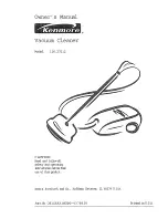 Preview for 1 page of Kenmore 116.27212 Owner'S Manual