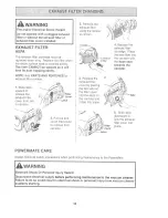 Предварительный просмотр 18 страницы Kenmore 116.27914 Owner'S Manual