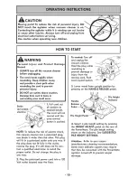 Preview for 10 page of Kenmore 116.28014 Use & Care Manual