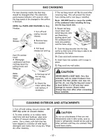 Preview for 17 page of Kenmore 116.28014 Use & Care Manual