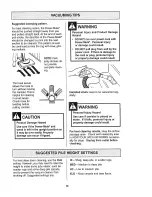 Preview for 10 page of Kenmore 116.29912 Owner'S Manual