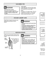 Preview for 10 page of Kenmore 116.30012 Owner'S Manual