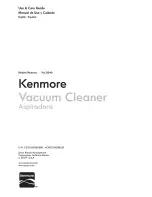 Kenmore 116.31040 Use & Care Manual preview