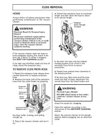 Предварительный просмотр 22 страницы Kenmore 116.31040 Use & Care Manual