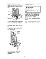 Preview for 20 page of Kenmore 116.31100 Use And Care Manual