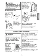 Предварительный просмотр 19 страницы Kenmore 116.31200 Use & Care Manual