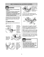 Предварительный просмотр 18 страницы Kenmore 116.31675 Owner'S Manual