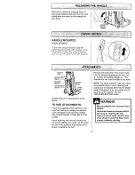 Предварительный просмотр 8 страницы Kenmore 116.31722 Owner'S Manual