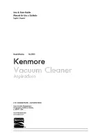 Kenmore 116.31810 Use & Care Manual preview