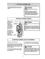 Preview for 16 page of Kenmore 116.31811 Use & Care Manual