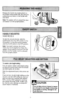 Предварительный просмотр 7 страницы Kenmore 116.31912 Owner'S Manual