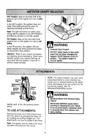 Предварительный просмотр 8 страницы Kenmore 116.31912 Owner'S Manual