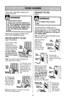 Предварительный просмотр 16 страницы Kenmore 116.31912 Owner'S Manual