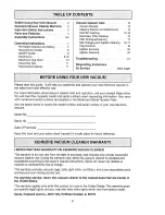 Preview for 2 page of Kenmore 116.32720 Use & Care Manual