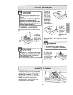 Предварительный просмотр 17 страницы Kenmore 116.32902 Owner'S Manual