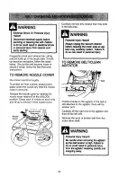 Preview for 16 page of Kenmore 116.33720 Owner'S Manual