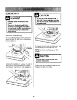 Preview for 20 page of Kenmore 116.33720 Owner'S Manual